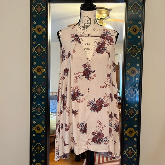 Tops - Free People Swing Floral Tunic Dress or Top